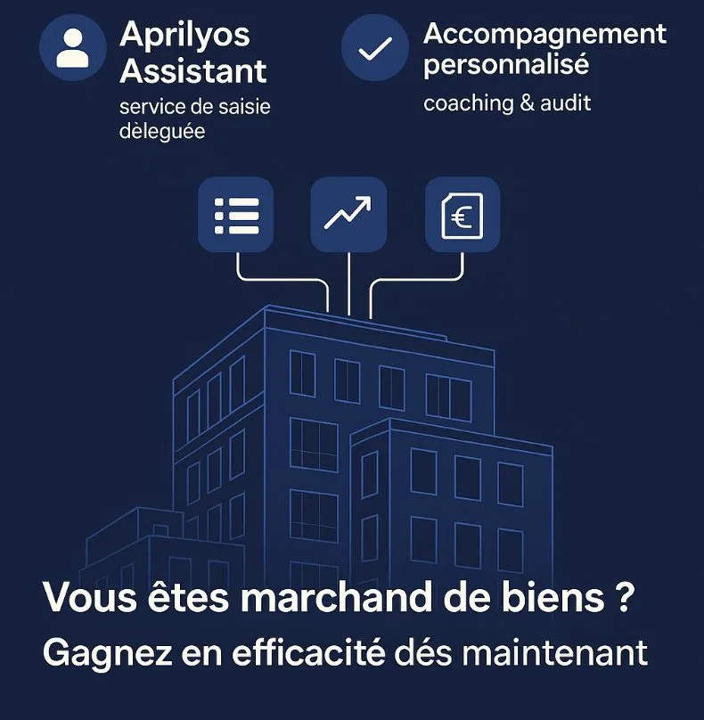 Nouveaux services Aprilyos : Solutions pour marchands de biens